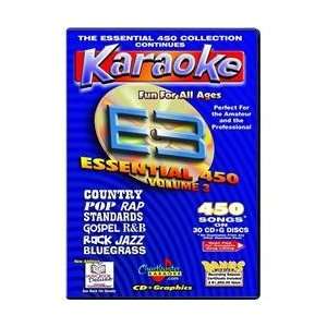  Chartbuster Karaoke Essential 450 Volume 3 Cd+G 