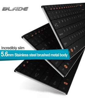   E6300 Ultra thin Bluetooth v3.0 iPad Wireless Keyboard (Black)  