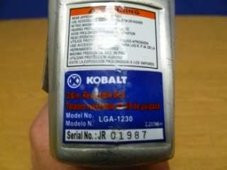 Kobalt 3/8 LGA 1230 Reversible Air Drill U36  