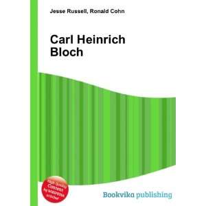  Carl Heinrich Bloch Ronald Cohn Jesse Russell Books