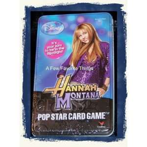  Hannah Montana Pop Star Card Game Toys & Games