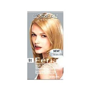  Loreal Feria # 91 Champagne Ccktl Size KIT Beauty