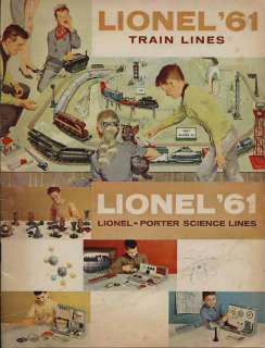 Orig 1961 Type B LIONEL TRAINS CATALOG  CASE NEW  EXC  