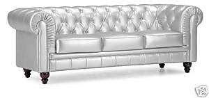 Zuo ARISTOCRAT Sofa Silver  