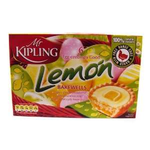 Mr Kipling Easter Lemon Bakewells 6 Pack Grocery & Gourmet Food