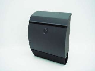Office Post Letter Locking Security Box Plastic Mailbox  