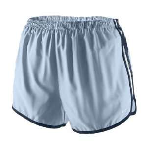 Nike Womens FIT Dry TEMPO Running Shorts Lt Blue Size Medium  