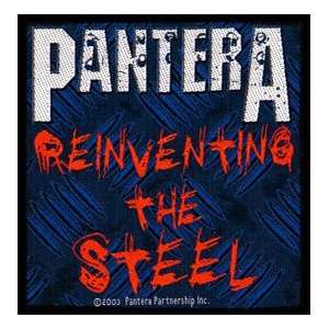  Pantera Reinventing The Steel Woven Patch 