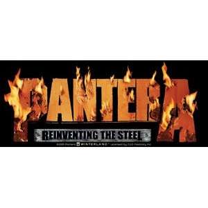  Pantera   Reinventing The Steel Flame Logo   Sticker 