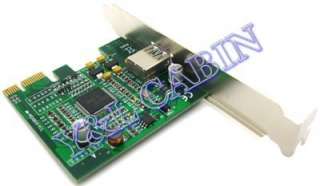 USB 3.0 to PCI E Express Card Adapter Converter 5.0Gbps Fresco Logic 