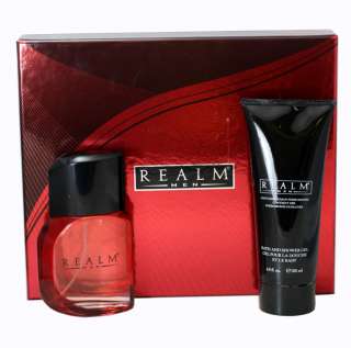 REALM for Men by Erox Corporation, GIFT SET ( COLOGNE SPRAY 3.3 oz 