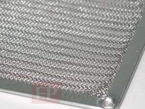 Metal Durable Steel Silver Filter Dust Guard 14cm 140mm PC Case Fan w 