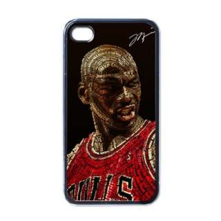 Michael Jordan Basketball Cool Apple iPhone 4 Black Hard Case Gift New 