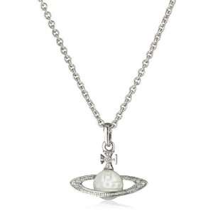 Vivienne Westwood Cabochon Orb Pendant Necklace