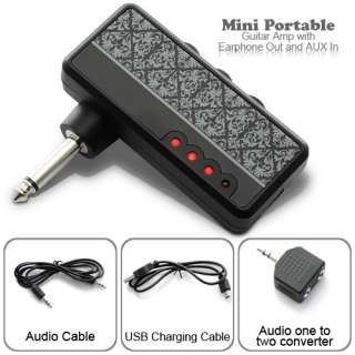 package contents mini portable amplifier usb charging cable audio 