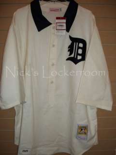   Mitchell & Ness 1909 Detroit Tigers Ty Cobb Throwback Jersey 52  