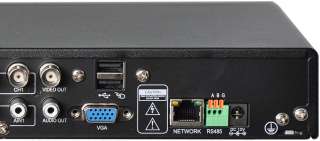   8pcs 600TVL LINE Vandal DOME CCTV Camera System Mobile Access  
