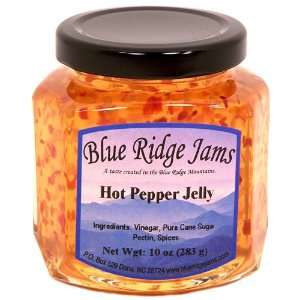 Blue Ridge Jams Hot Pepper Jelly, Set Grocery & Gourmet Food