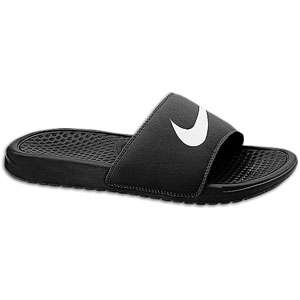 Nike Benassi Swoosh Slide   Mens   Sport Inspired   Shoes   Black 