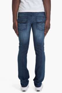 Nudie Jeans Thin Finn Organic Strikey Used Jeans for men  SSENSE