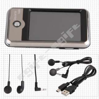 Silver 2.8 8GB MP4  Player TFT LCD Touch Screen FM Radio Camera 