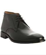 style #304552101 black leather Burlington chukka boots