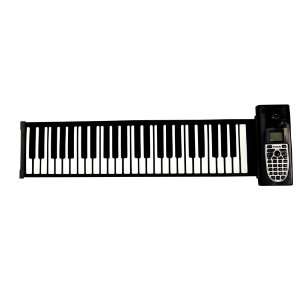  Compact Thicken 61 Keys Roll up Synthesizer Keyboard Piano 