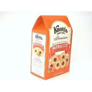Knotts Berry Farm Apricot Premium Bite Sized Shortbread Cookies Ten 