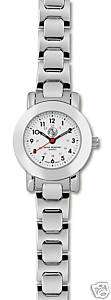 Nurse / Nursing Chrome Bracelet Watch ~ Military Time  