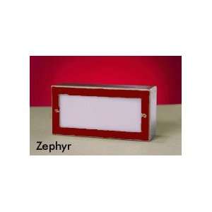   Zephyr Red In Ground Concrete Paver Light