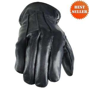  Leather Gloves   Mens Driving Leather Gloves Lined GL2056 