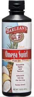 Barleans Organic Oils Omega Swirl Fish Oil 16 oz  