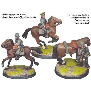   Miniatures   World War II German Cavalry Command (3) Toys & Games