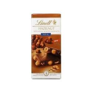 Lindt Milk Hazelnut Chocolate 150g   Pack of 6  Grocery 