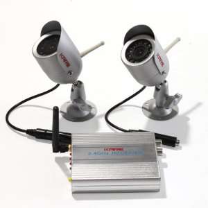 KARE 2.4 GHz Wireless Security Camera System Video Audio Outdoor 8M IR 