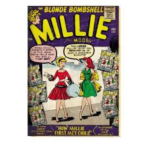  Marvel Comics Retro Millie the Model Comic Book Cover 