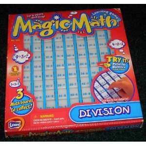  MAGIC MATH LEARNING GAME   DIVISION Toys & Games