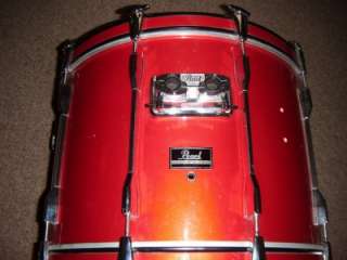 An early 90s Pearl Export Series 24  bass drum with long lugs  