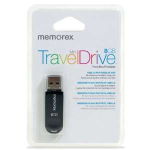  Memorex Mini TravelDrive 8GB USB Flash Drive