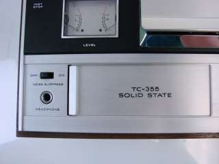   TC 355 Solid State Reel to Reel Stereo Tape Recorder Tapecorder  