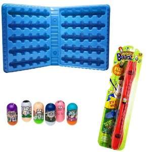  Mighty Beanz Collector Case With Mighty Beanz 6 Pack 