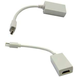  Cable Mini DisplayPort Male to HDMI Fe Adapter Cable 