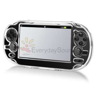   Case Cover+LCD Film Guard+Ball Head Headset For Sony PS Vita  
