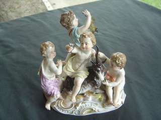 VTG Meissen Four Seasons Figurine German Porcelain  