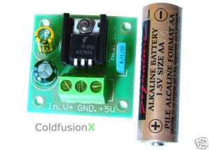 5V 7805 Power supply regulator gd4 Digital Panel Meter  