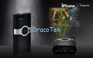   to 40 inches diagonally with this high performance iPhone projector