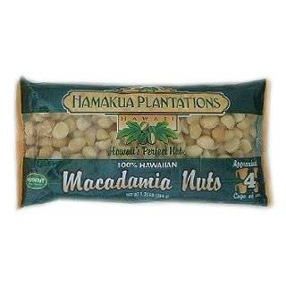 100% Hawaiian Dry Roasted Macadamia Nuts 1.25 Lb Bag by Hamakua 