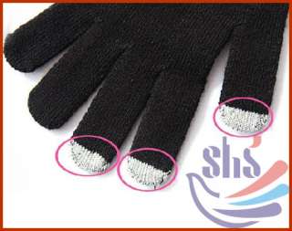 Hand Warmer in Winter Gloves Dots for Capacitive Touch Screen Tablet 