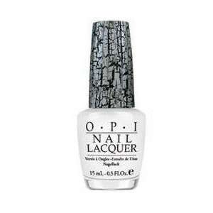 OPI Nail Polish Shatter 2011 Collection Color White Shatter E54 0.5oz 