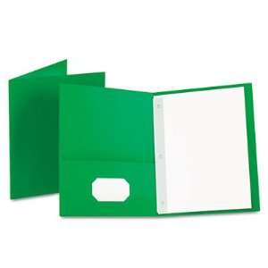  New Paper Twin Pocket Portfolio Tang Clip Letter Case Pack 
